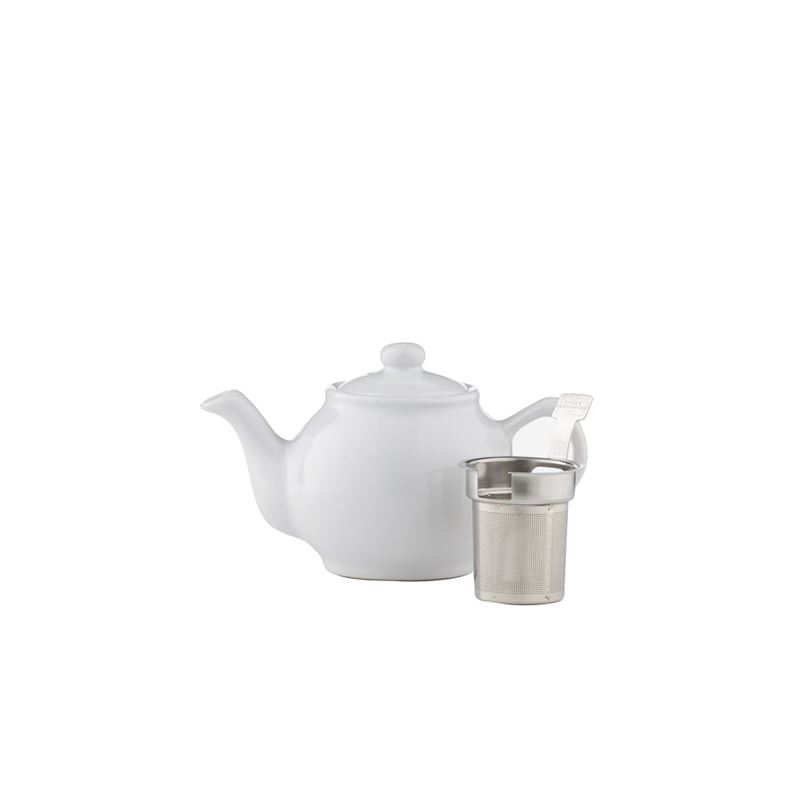 Price & Kensington – Tea Pot White 2 Cup