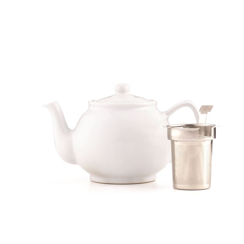Price & Kensington – Tea Pot White 6 Cup