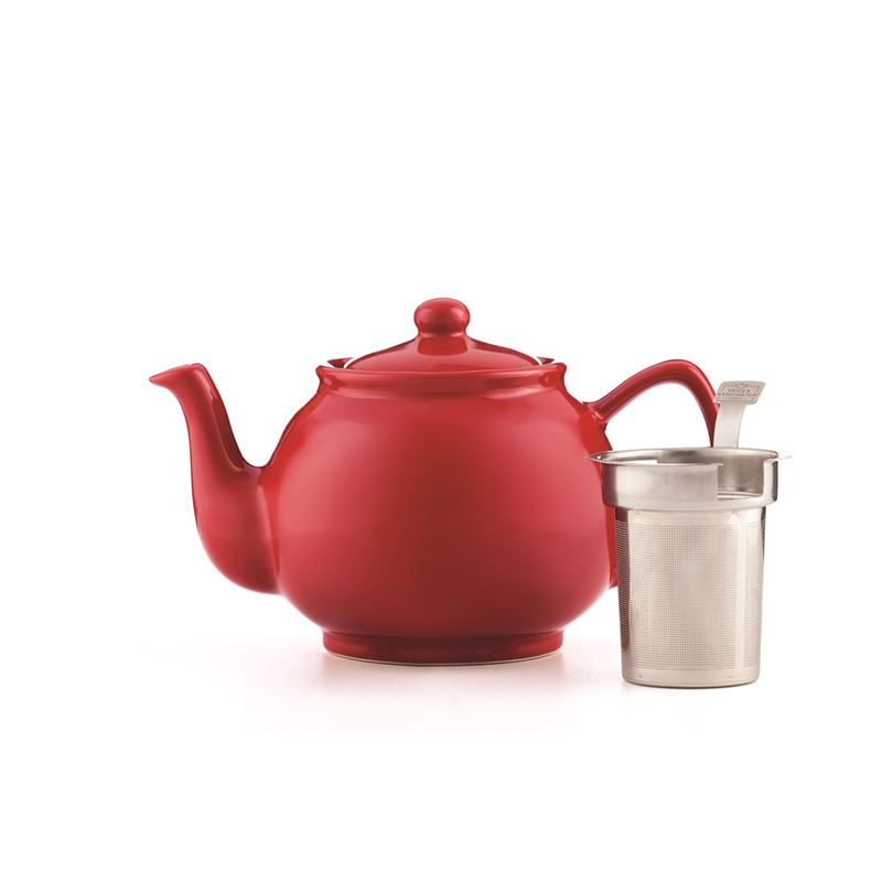 Price & Kensington – Tea Pot Red 6 Cup