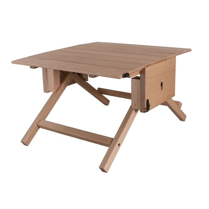 Peer Sorensen – Beechwood 2-in-1 Picnic Caddy and Table 45x40x26cm