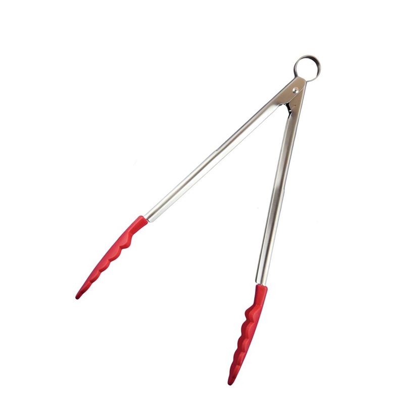 Cuisipro – Silicone Locking Tong Red 24cm