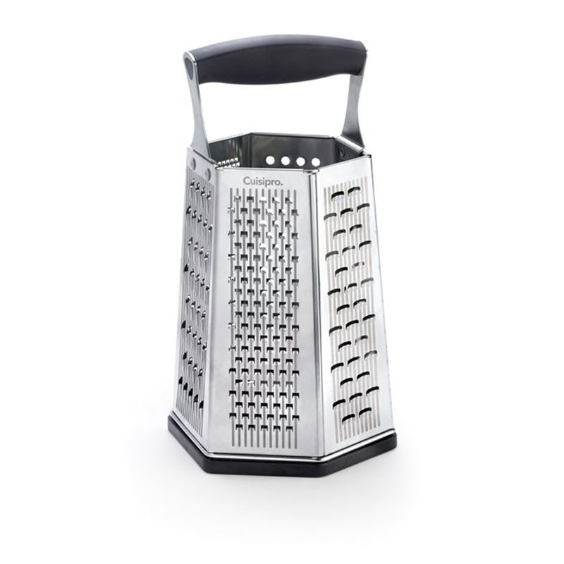 Cuisipro – Surface Glide Technology 6 Sided Grater with Bonus Ginger Base
