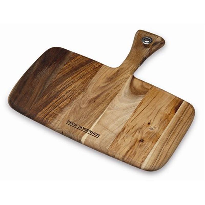 Peer Sorensen – Rectangular Serving Board with Handle 30.5x28x1.2cm