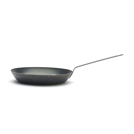 De Buyer La Lyonnaise Frypan Blue Steel 360x62mm - Kitchenly