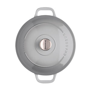 Round French Oven Celestial Grey - 24cm/4L
