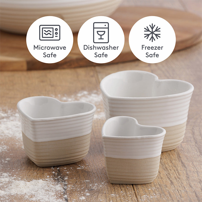 Rustic Charm Set of 3 Measuring Cups