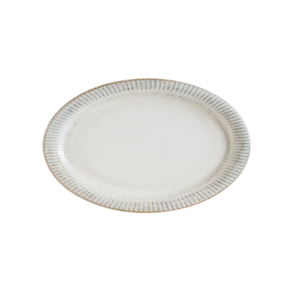 Bonna Galata Albus Oval Plate - 220mm , Box of 6