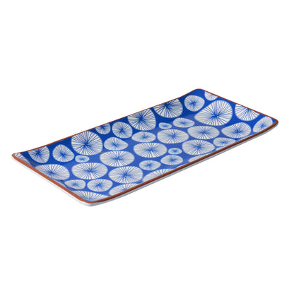 Rectangular Sharing Plate - Lotus