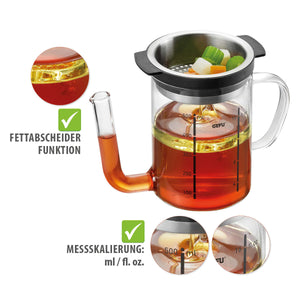 Fat separator jug SEPARATO