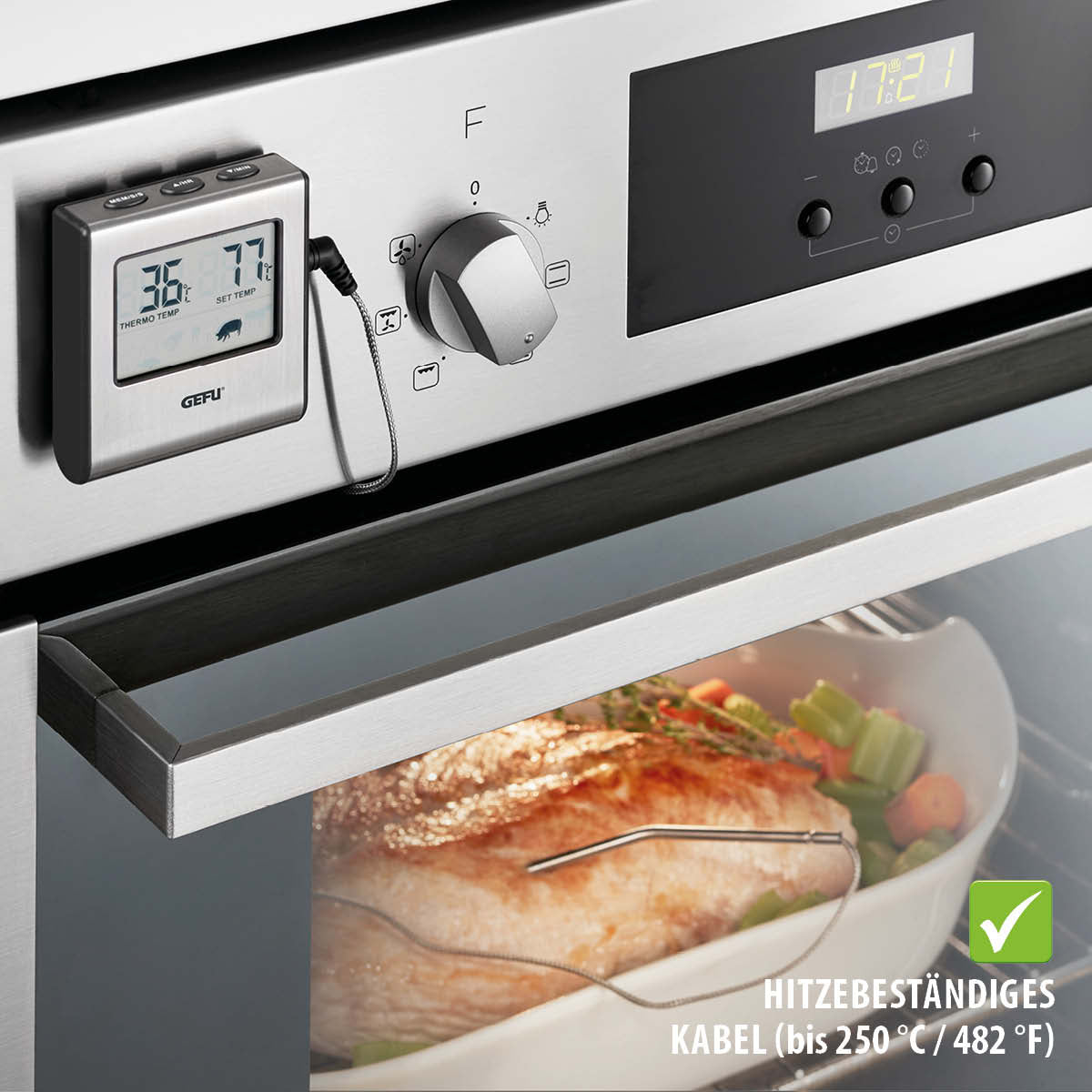 Digital roasting thermometer TEMPERE