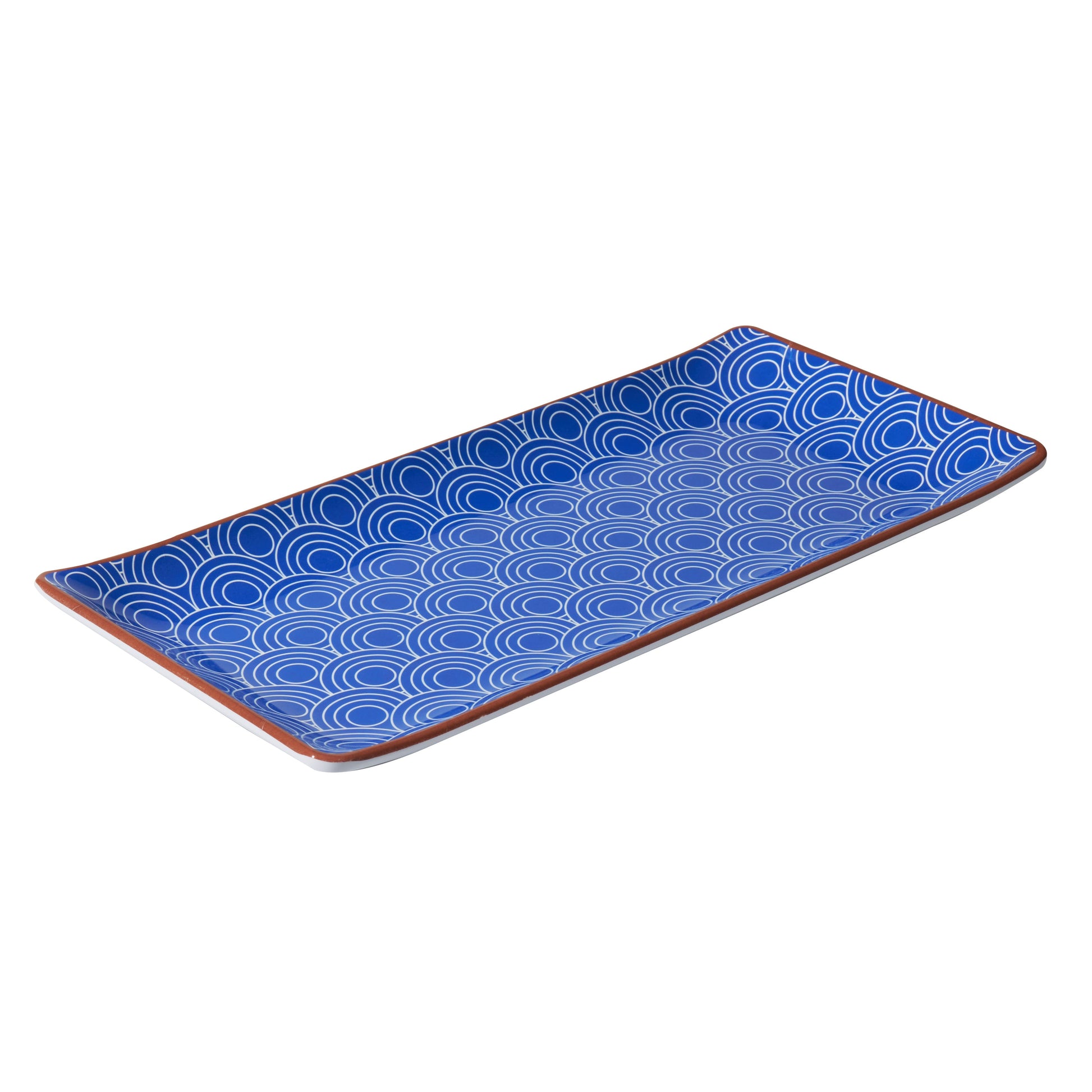 Rectangular Sharing Plate - Wave