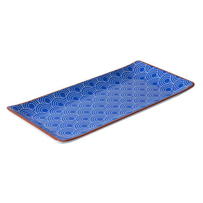 Rectangular Sharing Plate - Wave