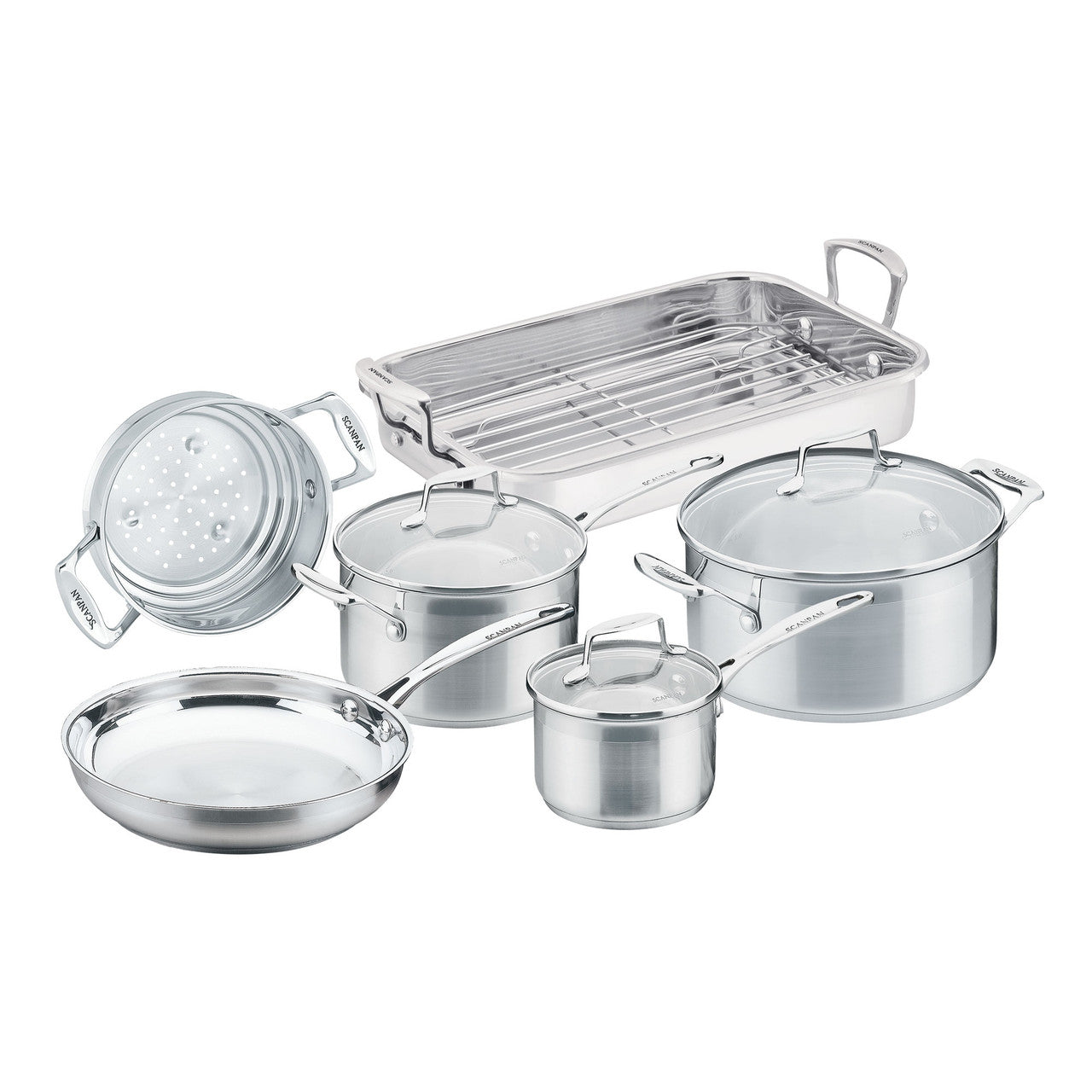 Impact 6 Piece Cookware Set with Roaster