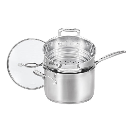 Impact 20cm Saucepan with 16/18/20cm Multi Steamer