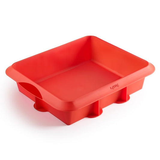 Lekue - Square Cake Pan / Lasagna Mould 25x20cm