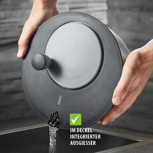 Salad spinner ROTARE, stainless steel, 4 L