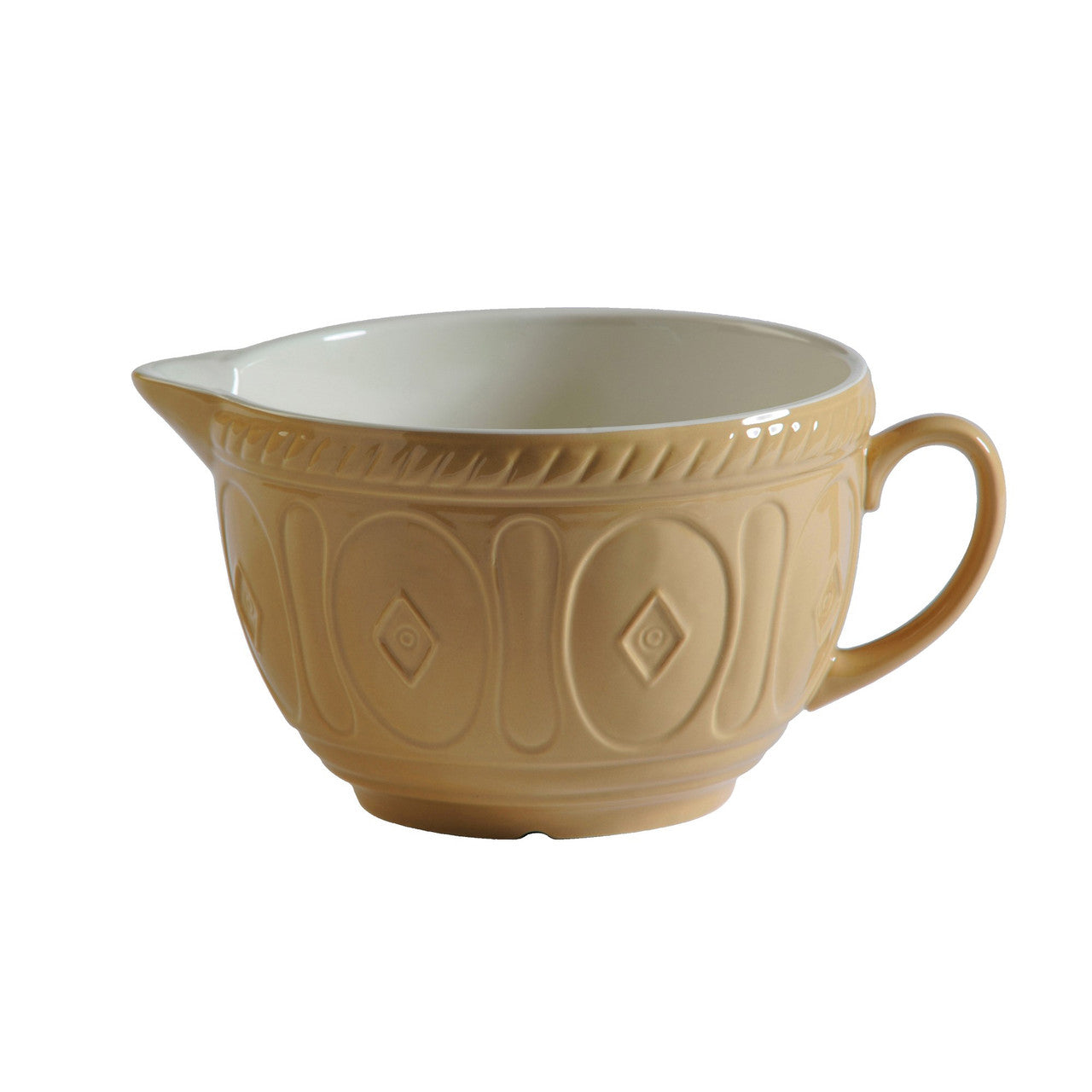 Cane Batter Bowl, 25 x 19 x 13cm/1.9 Litre