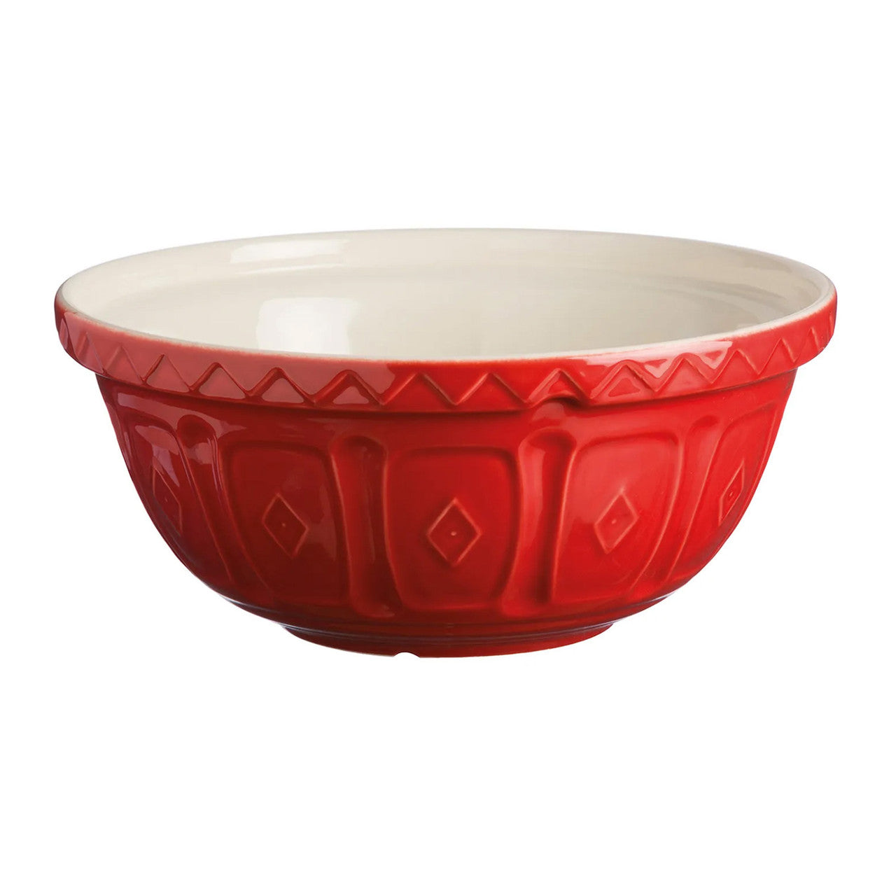 Red Colour Mixing Bowl, 24cm / 2 Litre