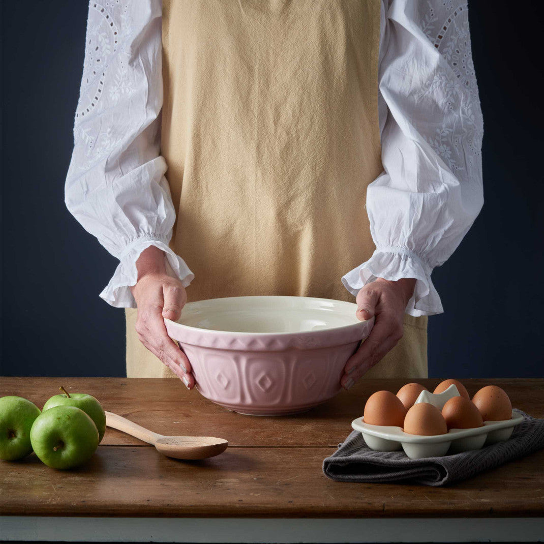 Powder Pink Colour Mixing Bowl, 24cm/2 Litre