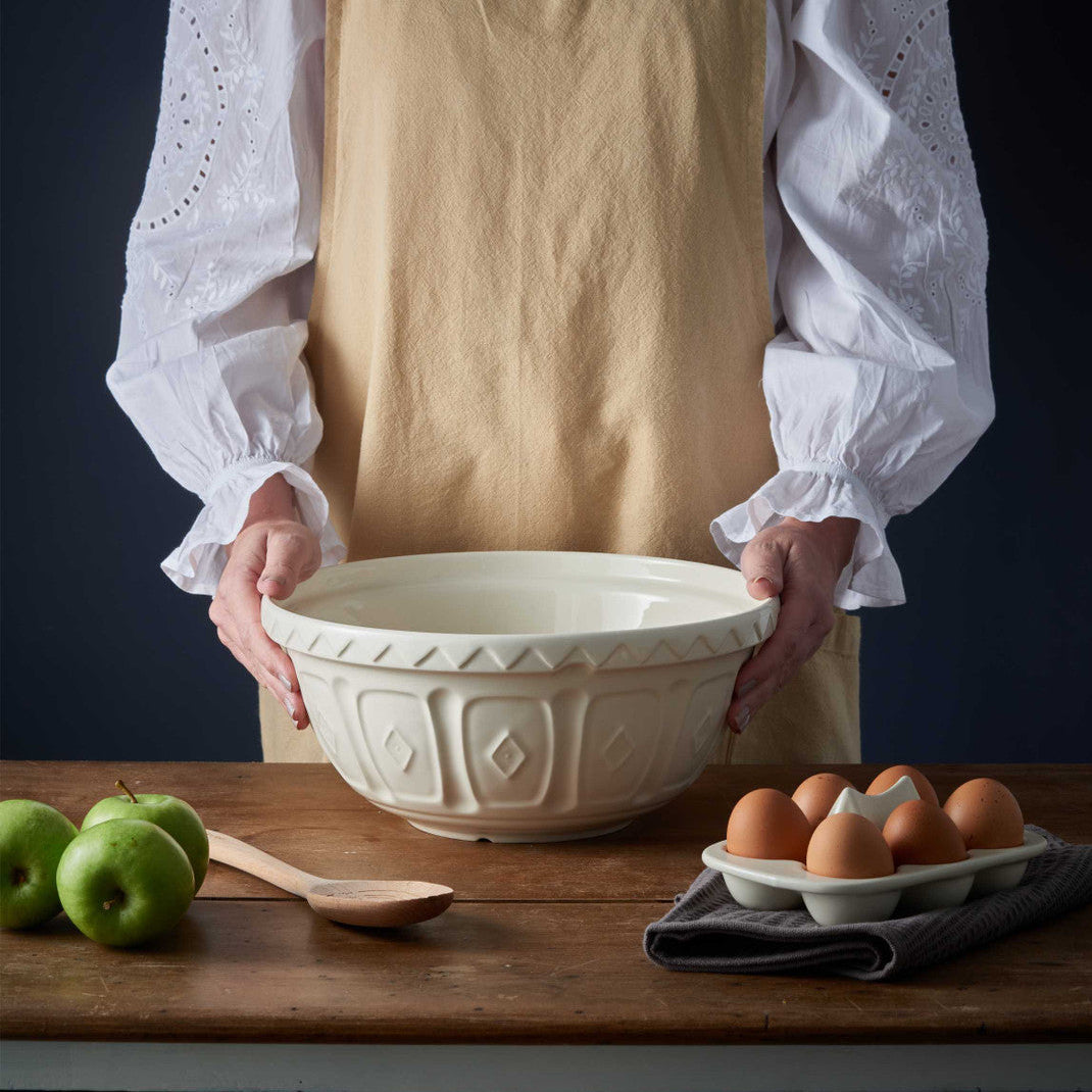 Cream Colour Mixing Bowl, 29cm/4 Litre