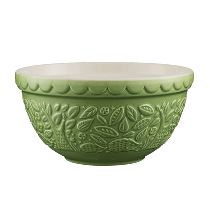 In The Forest Hedgehog Green Mixing Bowl, 21cm/ 1.1 Litre