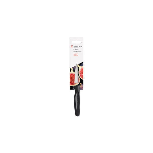 Wusthof Create Paring Knife 80mm Black - Kitchenly