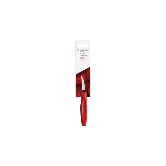 Wusthof Create Peeling Knife 60mm Red - Kitchenly