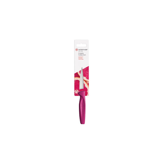 Wusthof Create Paring Knife 80mm Magenta - Kitchenly