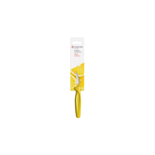 Wusthof Create Peeling Knife 60mm Yellow - Kitchenly