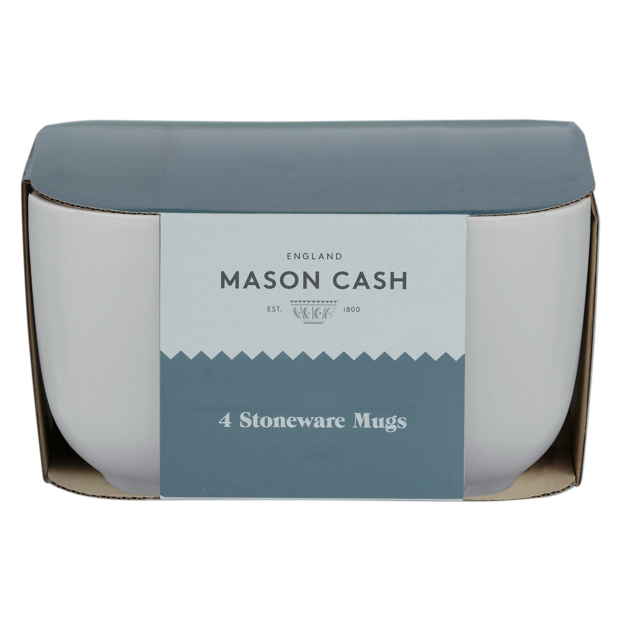 Classic Collection Cream Set of 4 Mugs, 400ml