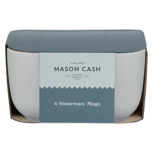 Classic Collection Cream Set of 4 Mugs, 400ml