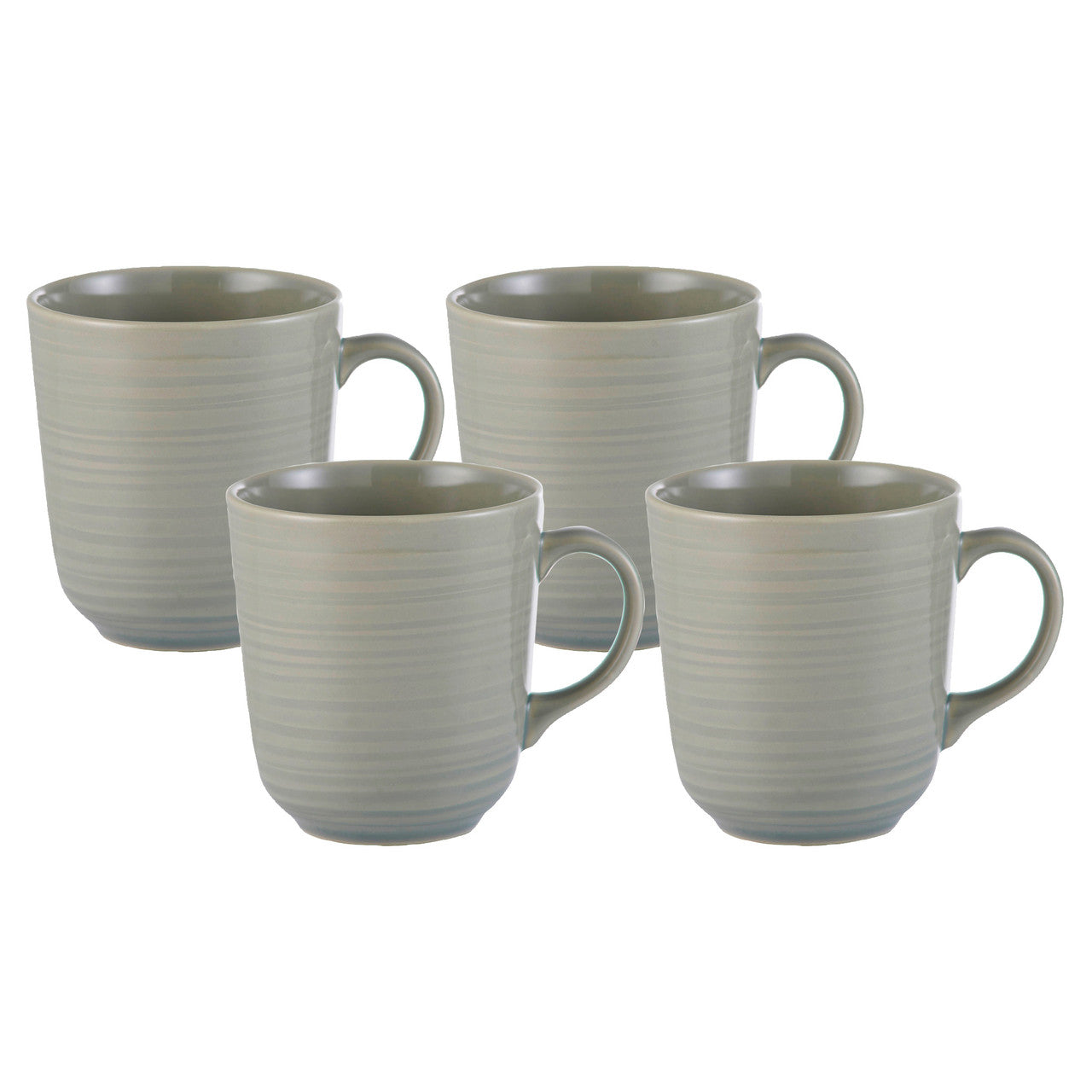 William Mason Grey Set of 4 Mugs