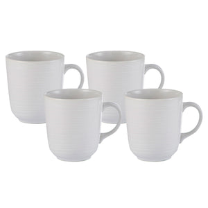 William Mason White Set of 4 Mugs