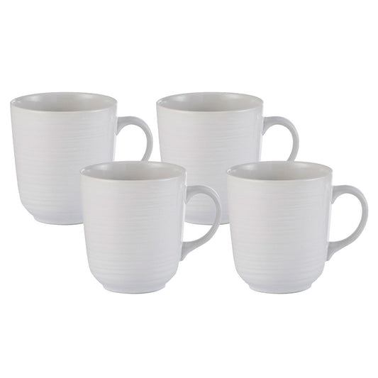 William Mason White Set of 4 Mugs
