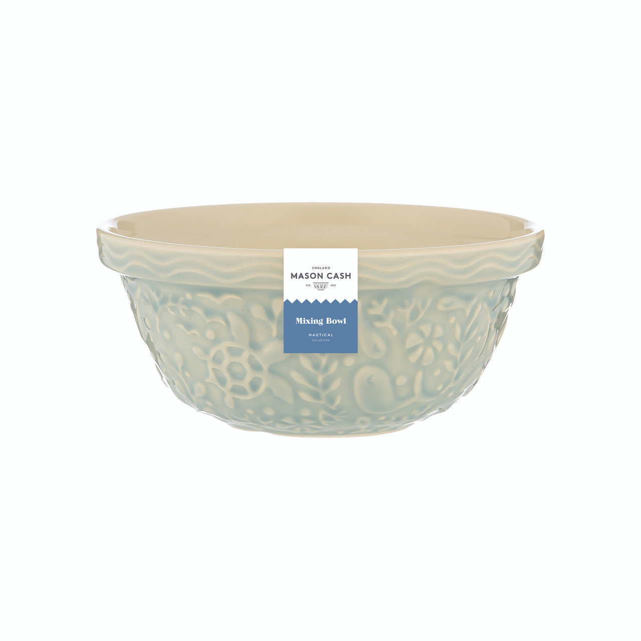 Nautical Blue Turtle Mixing Bowl, 24cm/2 Litre