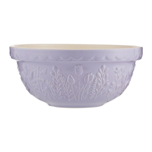In The Meadow Lilac Tulip Mixing Bowl, 24cm / 2 Litre