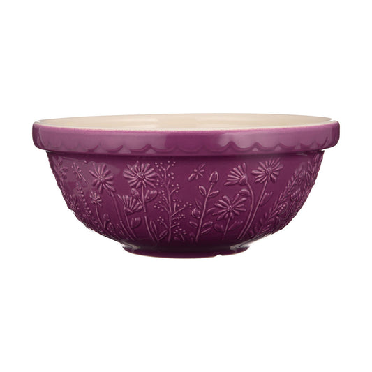 In The Meadow Purple Daisy Mixing Bowl, 26cm / 2.7 Litre