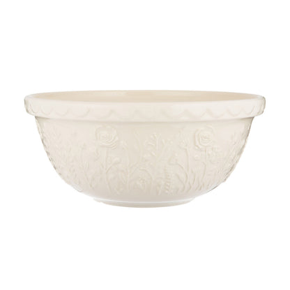 In The Meadow Cream Rose Mixing Bowl, 29cm / 4 Litre