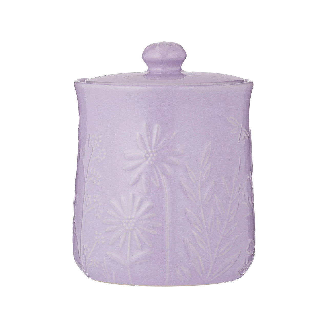 In The Meadow Lilac Storage Jar, 15 x 11.5cm / 800