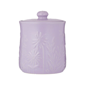 In The Meadow Lilac Storage Jar, 15 x 11.5cm / 800