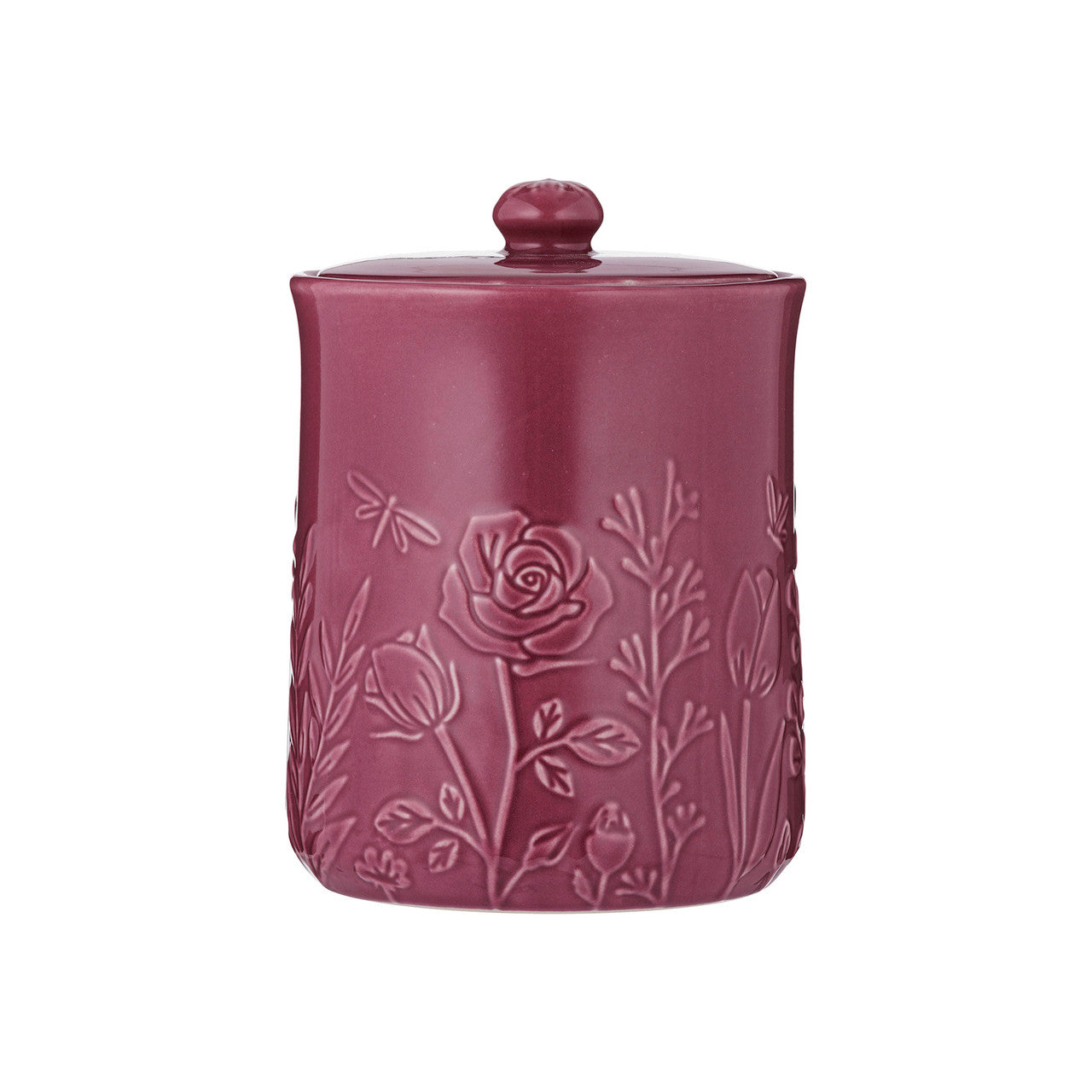 In The Meadow Purple Storage Jar, 18 x 13cm / 1.85
