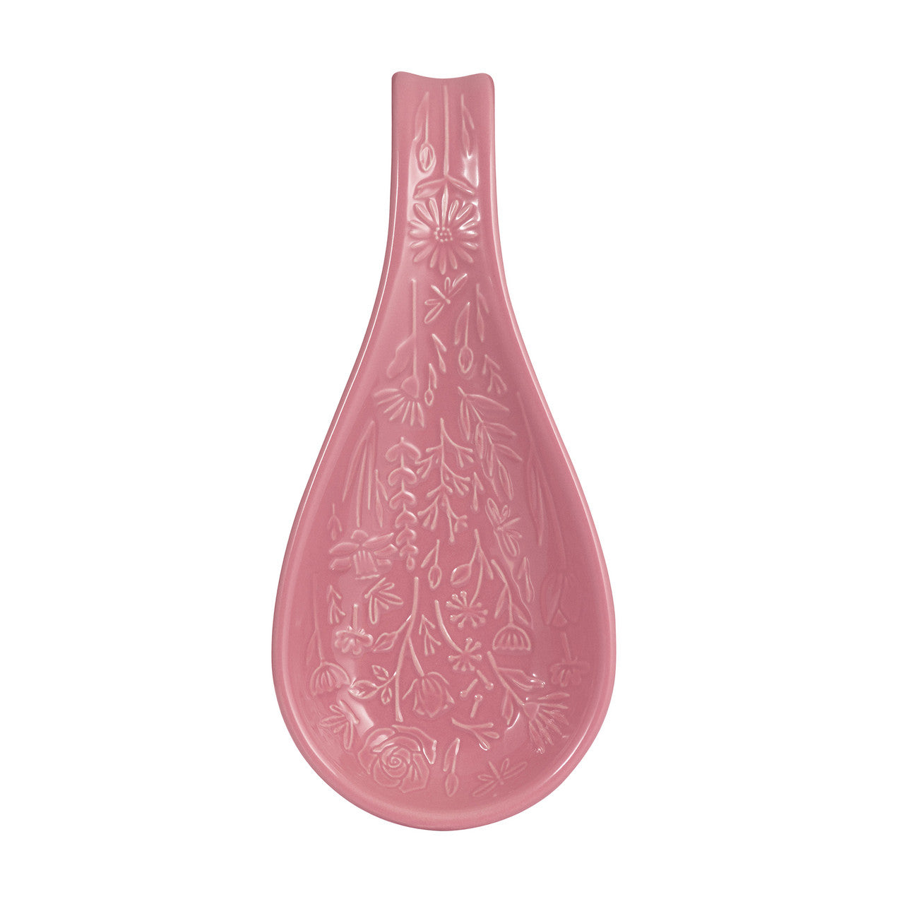 In The Meadow Pink  Spoon Rest, 27 x 12 x 3.8cm
