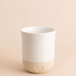 Rustic Charm Utensil Pot, 15 x 12.5cm