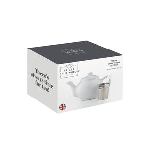 Price & Kensington – Tea Pot White 2 Cup