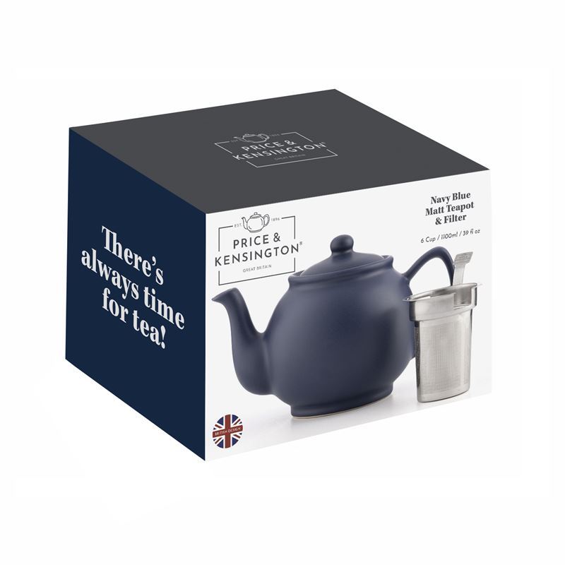 Price & Kensington – Tea Pot Blue 6 Cup