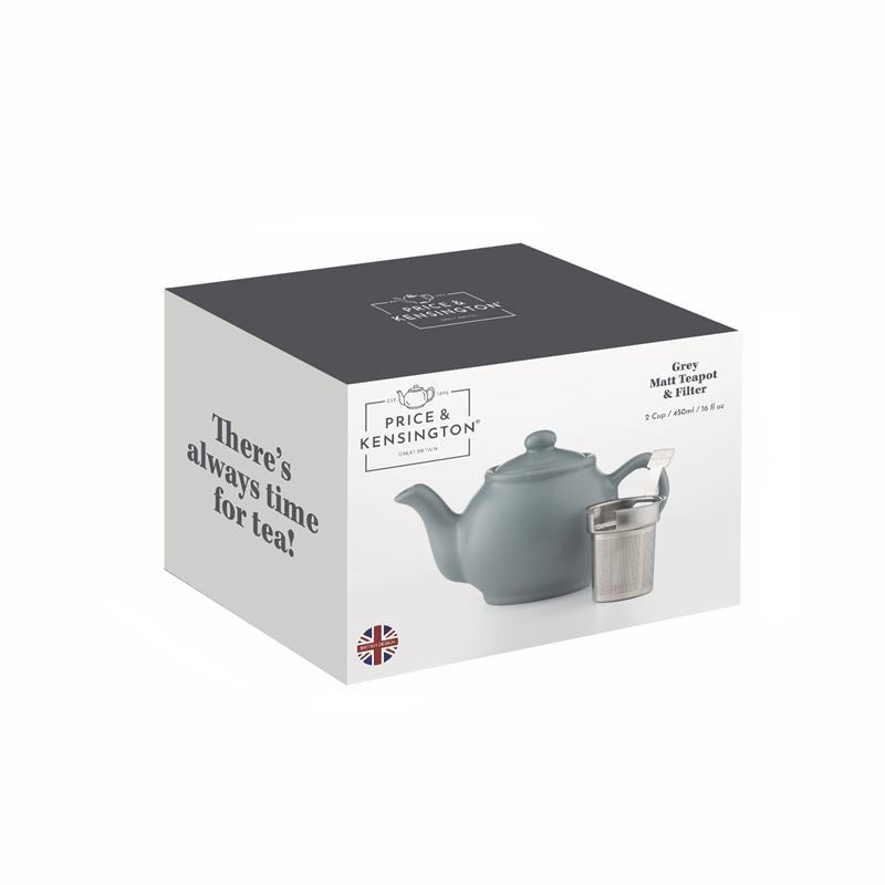 Price & Kensington – Tea Pot Grey 2 Cup