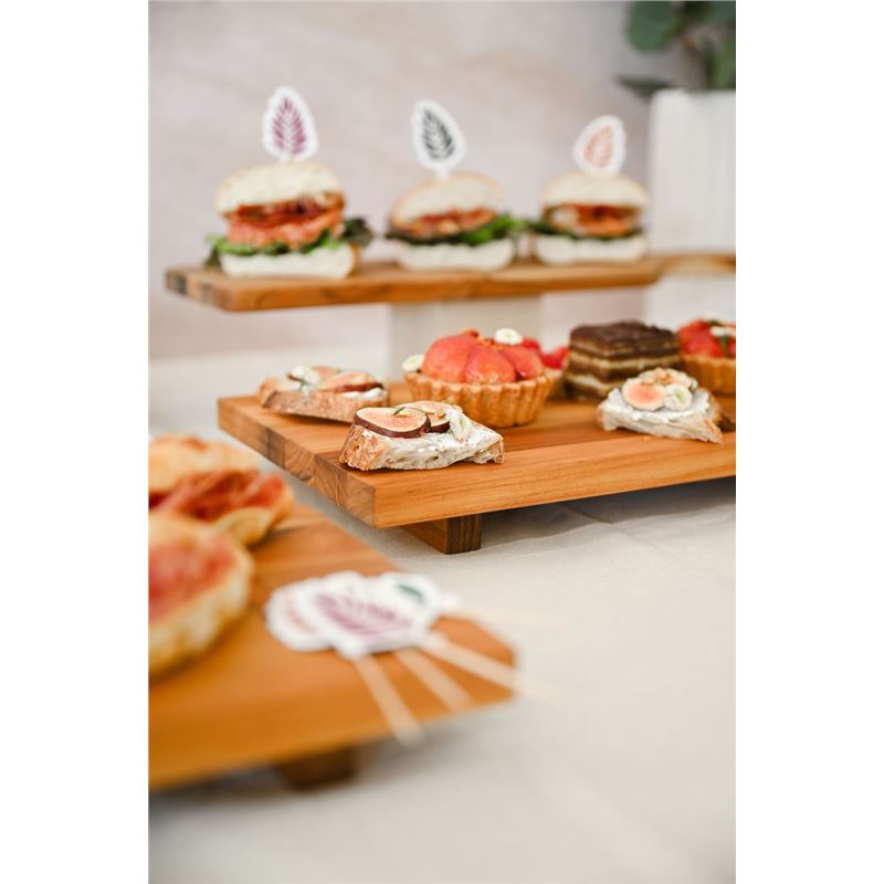 TeakHaus – Teak Fusion Food Stand 53x22x4.6cm