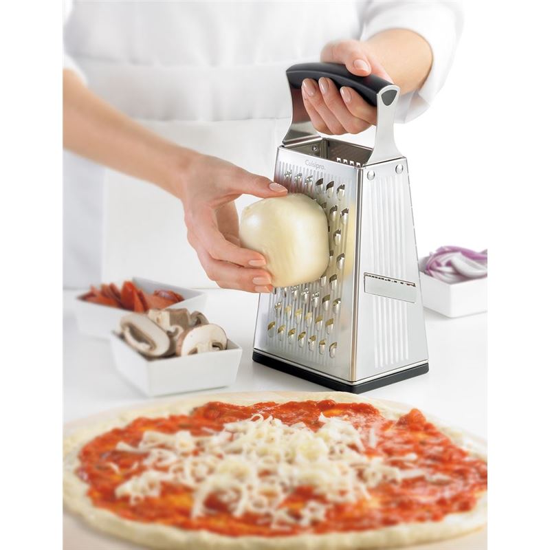 Cuisipro – Surface Glide Technology 4 Sided Grater with Additional Ginger Grater