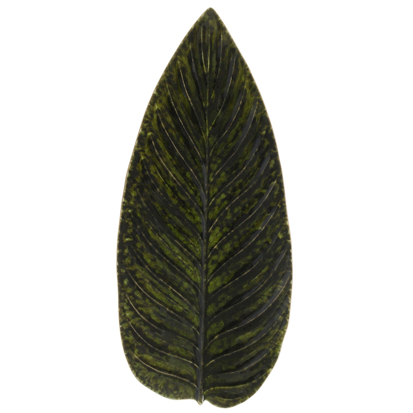 Costa Nova Riviera Forets Strelizia Leaf Plate - 398x172mm (Box of 2)