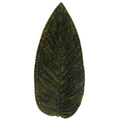 Costa Nova Riviera Forets Strelizia Leaf Plate - 398x172mm (Box of 2)
